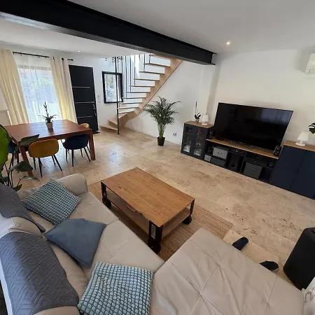 Arene Maison De Renovee, Spa, Clim, 6 Pers Feriehus *